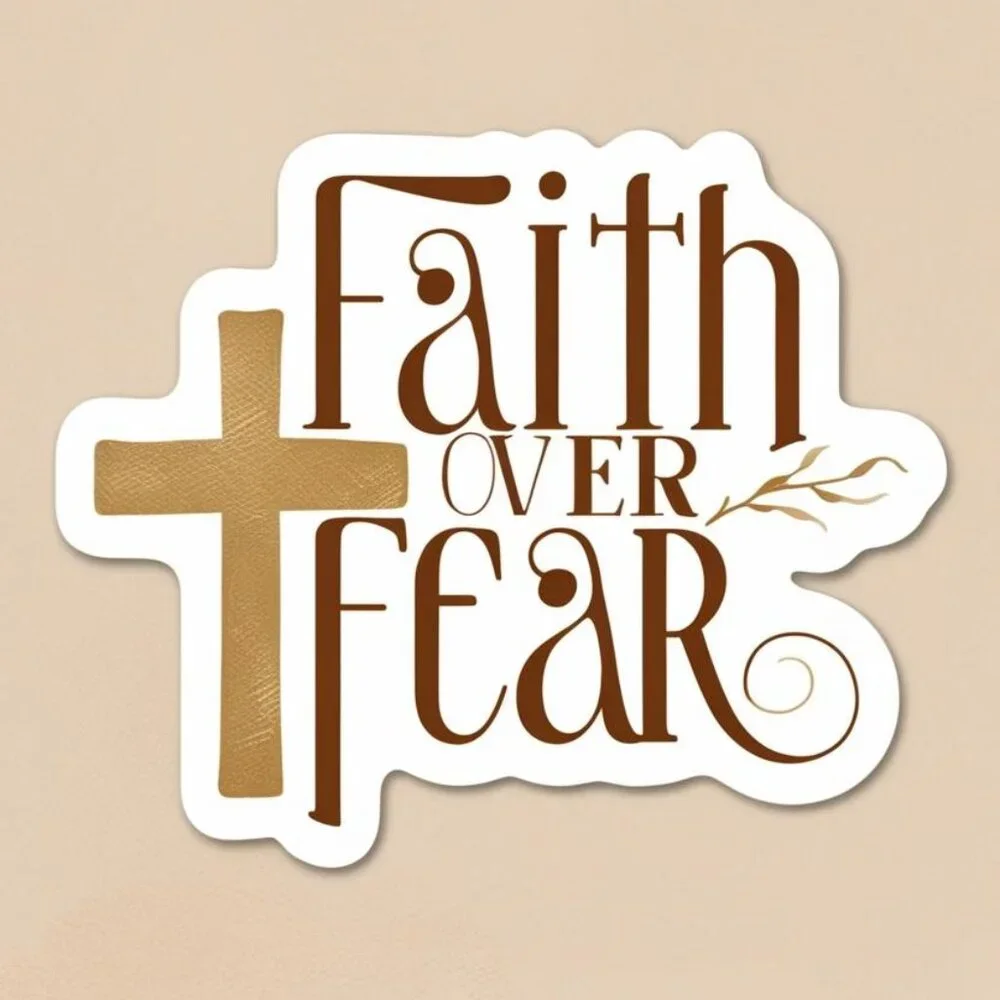 Faith Stickers - 3x $10